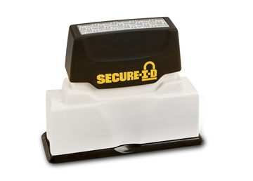 Secure I-D Security Stamp Black