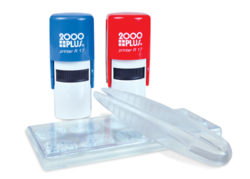 2000 Plus® R17 Red and Blue 2 Pack Teacher Stamp Kit