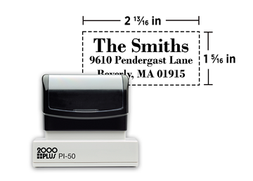 2000 Plus® PI 50 Pre-inked Stamp