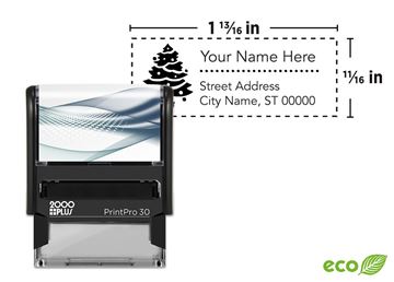 2000 Plus® PrintPro™ 30 Self-Inking Holiday Stamp