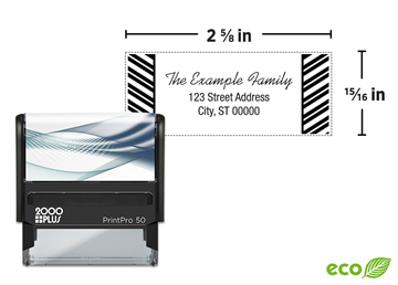 2000 Plus® PrintPro™ 50 Self-Inking Holiday Stamp