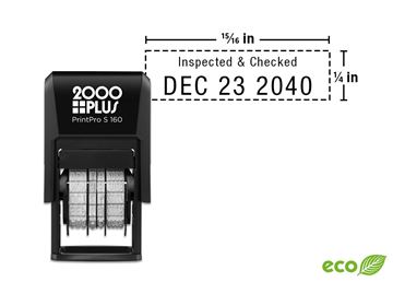 2000 Plus® PrintPro™ Self-Inking  160D Micro Dater