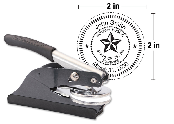 stampersDIRECT - Custom Notary Pocket Embosser, 2