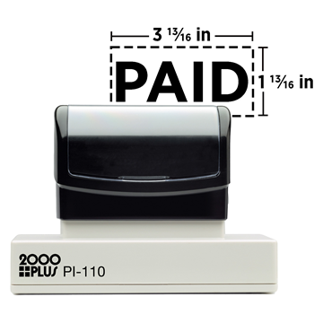 2000 Plus® PI 110 Pre-inked Stamp