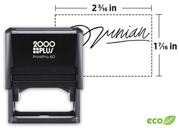 2000 Plus® PrintPro™ 50 - Large Signature stamp