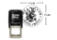 2000 Plus® PrintPro™ R30 Self-Inking Round Inspection Stamp