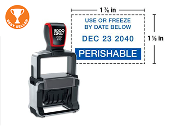 2000 Plus® Pro 2360D Heavy Duty Metal Self-Inking Dater