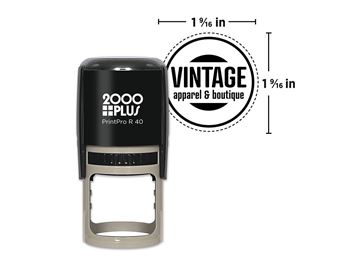 2000 Plus® PrintPro™ R40 Self-Inking Round Stamp