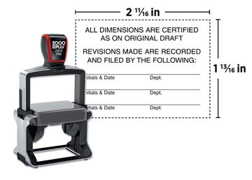 2000 Plus® Pro 2800 Heavy Duty Self-Inking Stamp