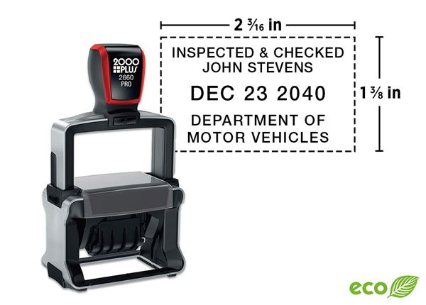 2000 Plus® Pro Self-Inking 2660D Heavy Duty Dater