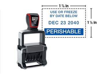 2000 Plus®Pro Self-Inking 2360D Heavy Duty Metal Dater