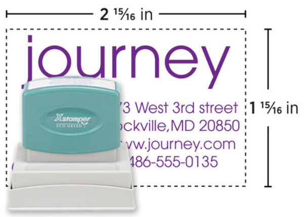 Xstamper® N22 Pre-inked Stamp