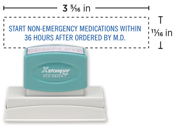 Xstamper® N26 Pre-inked Stamp