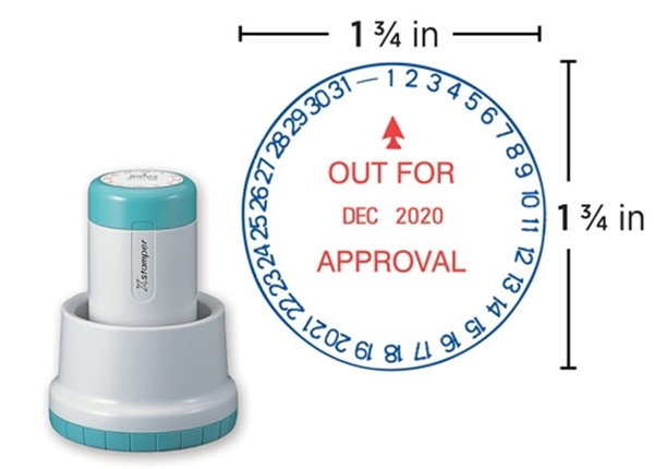 Xstamper® N77 Pre-inked Round Xpedater