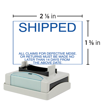 Xstamper® N83 Pre-inked VersaDater  Dater Impression Frame Only (No Date)