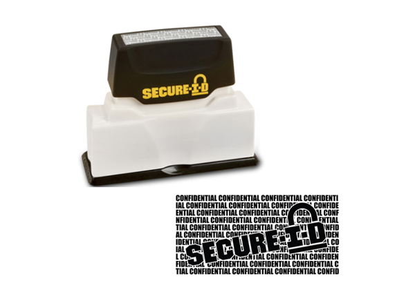 Secure I-D Security Stamp Black