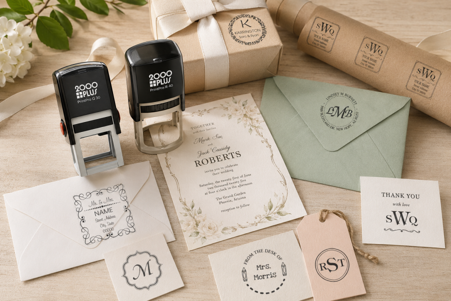 Monogram stamps